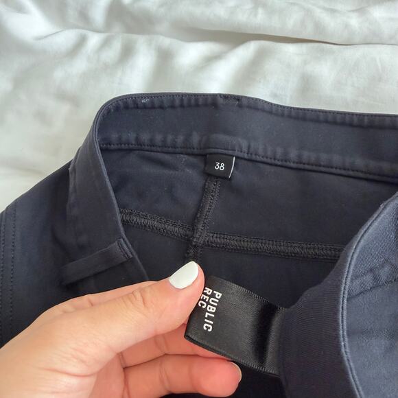 Public Rec Athletic Chino Shorts Black Golf Men’s Size 38 - Picture 2 of 4